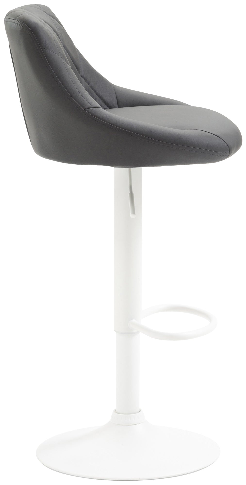Barhocker Lazio Kunstleder weiß – Ansicht 16