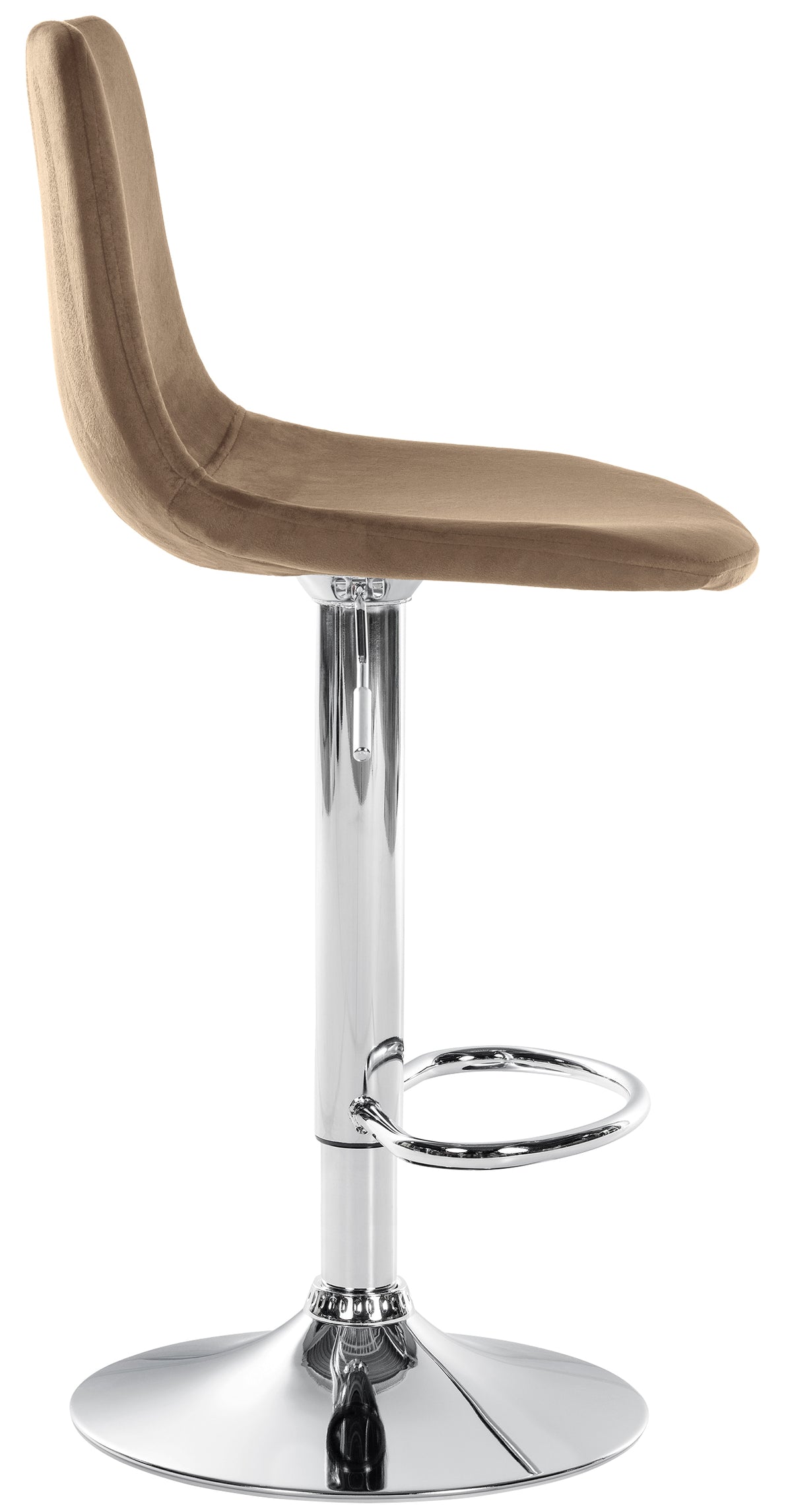 Barhocker Divo Samt Chrom – Ansicht 20