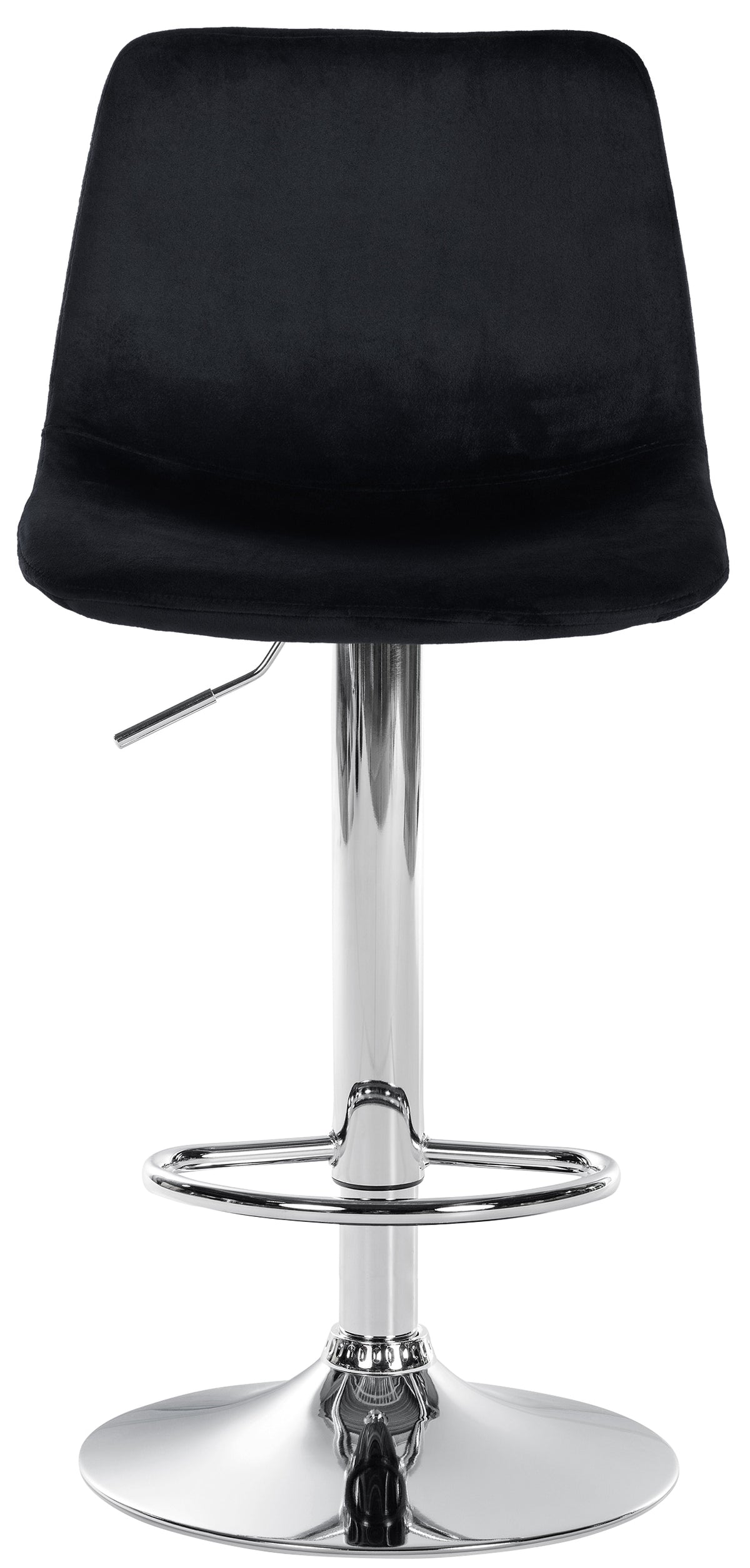 Barhocker Divo Samt Chrom – Ansicht 3