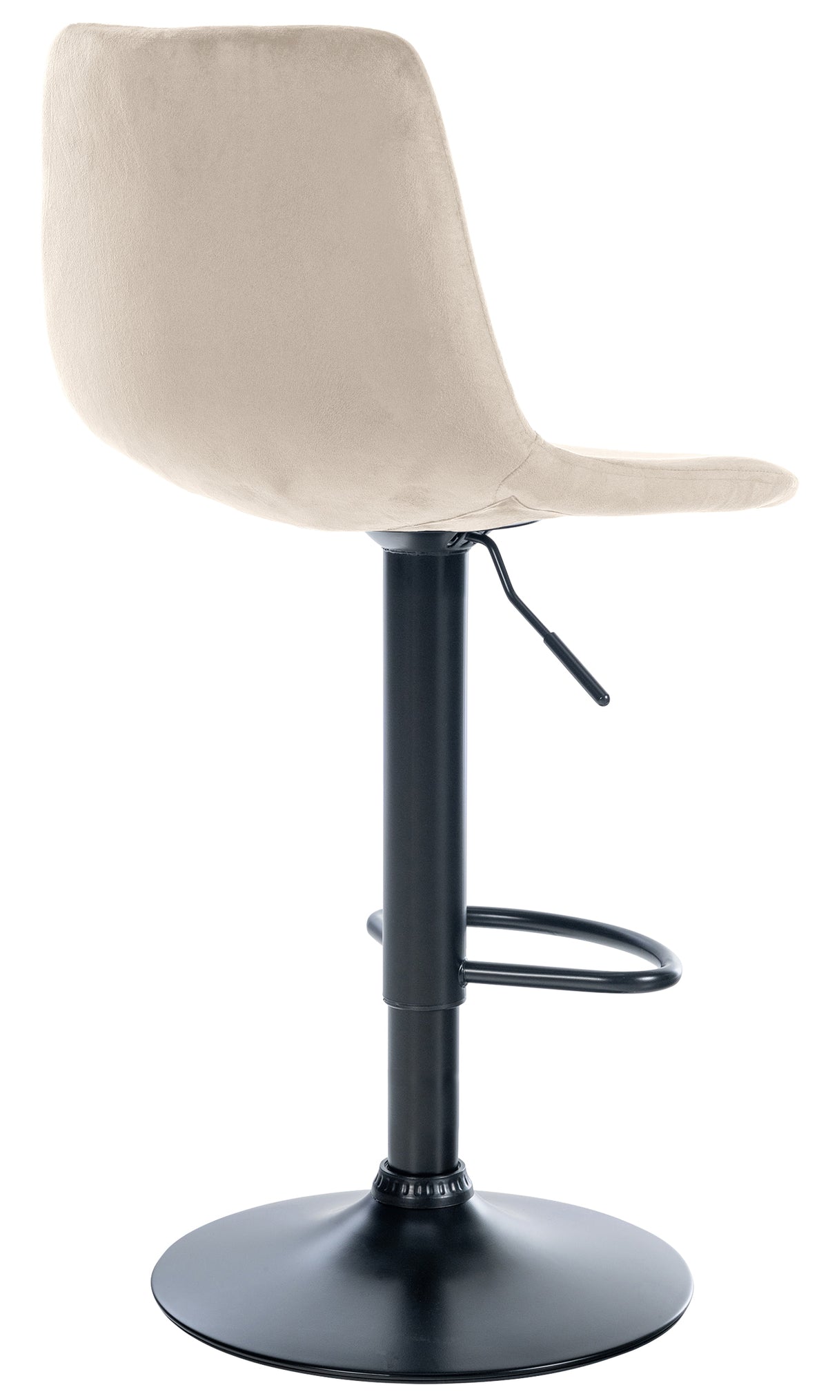 Barhocker Divo Samt Schwarz – Ansicht 13