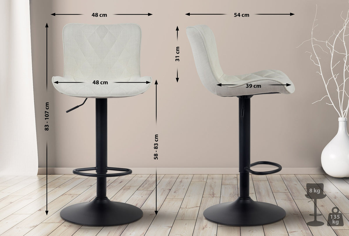 Barhocker Emma Stoff – Ansicht 14