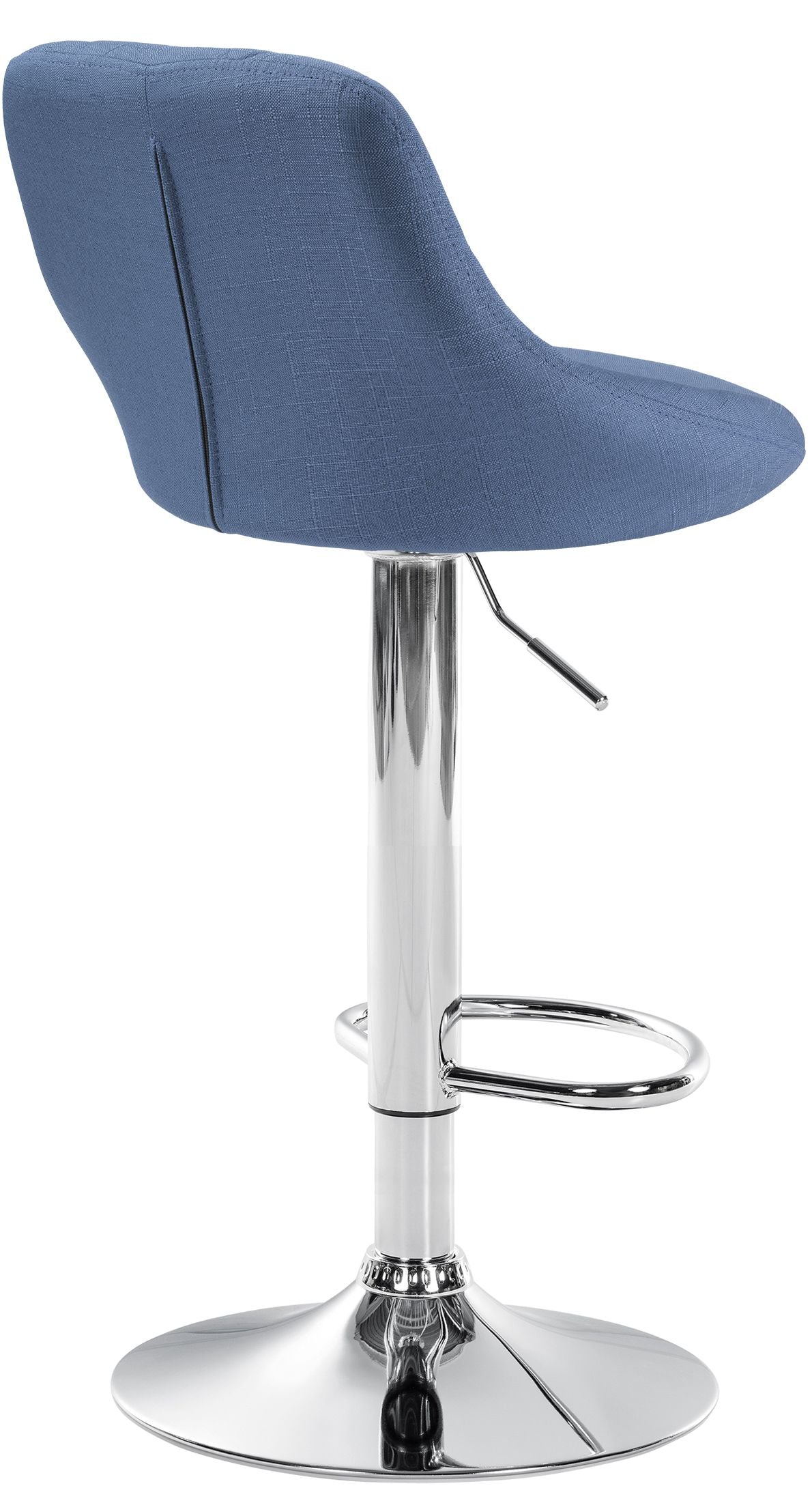Barhocker Lazio Stoff chrom – Ansicht 5