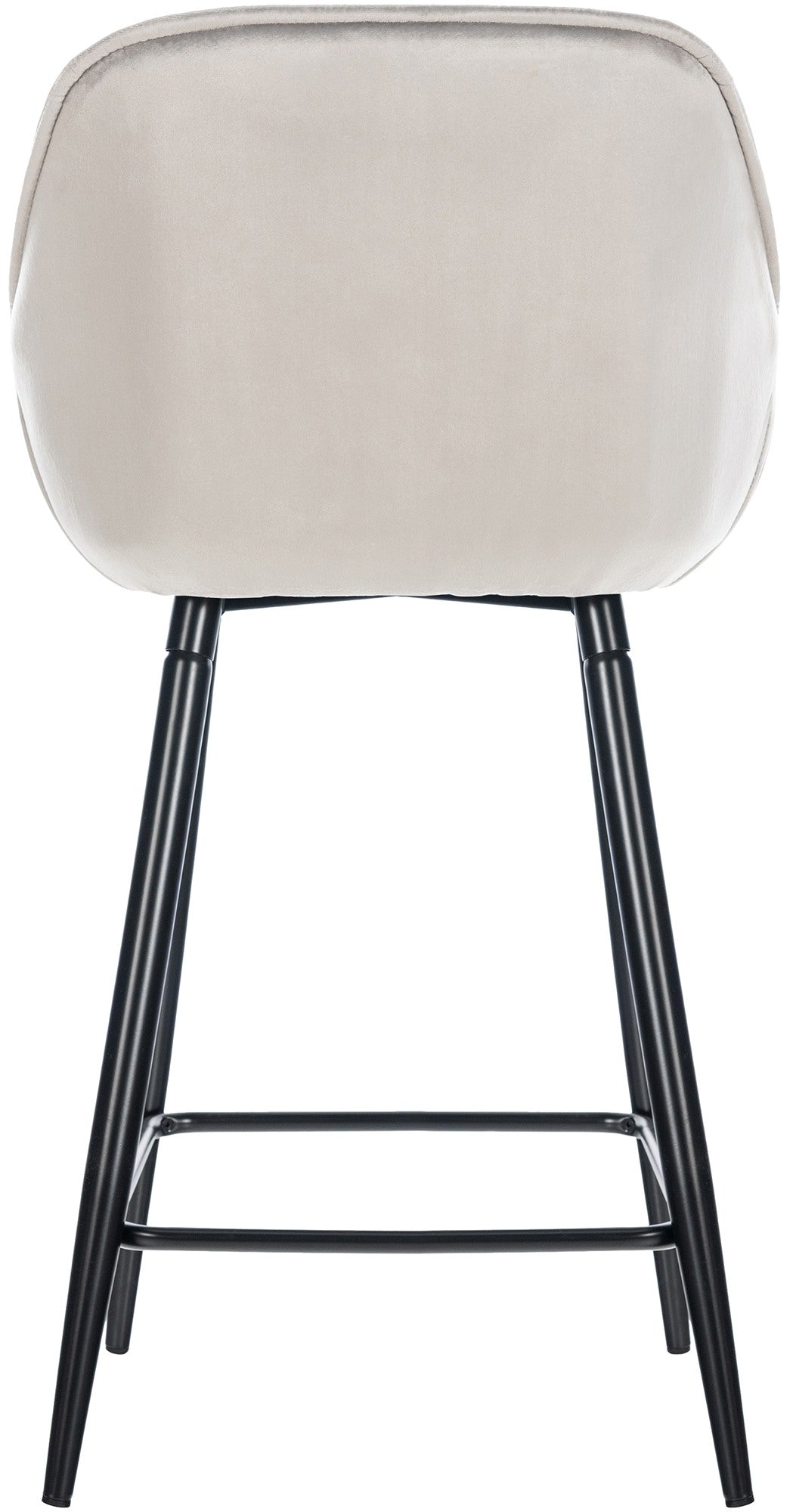 2er Set Barhocker Gibson Samt – Ansicht 3