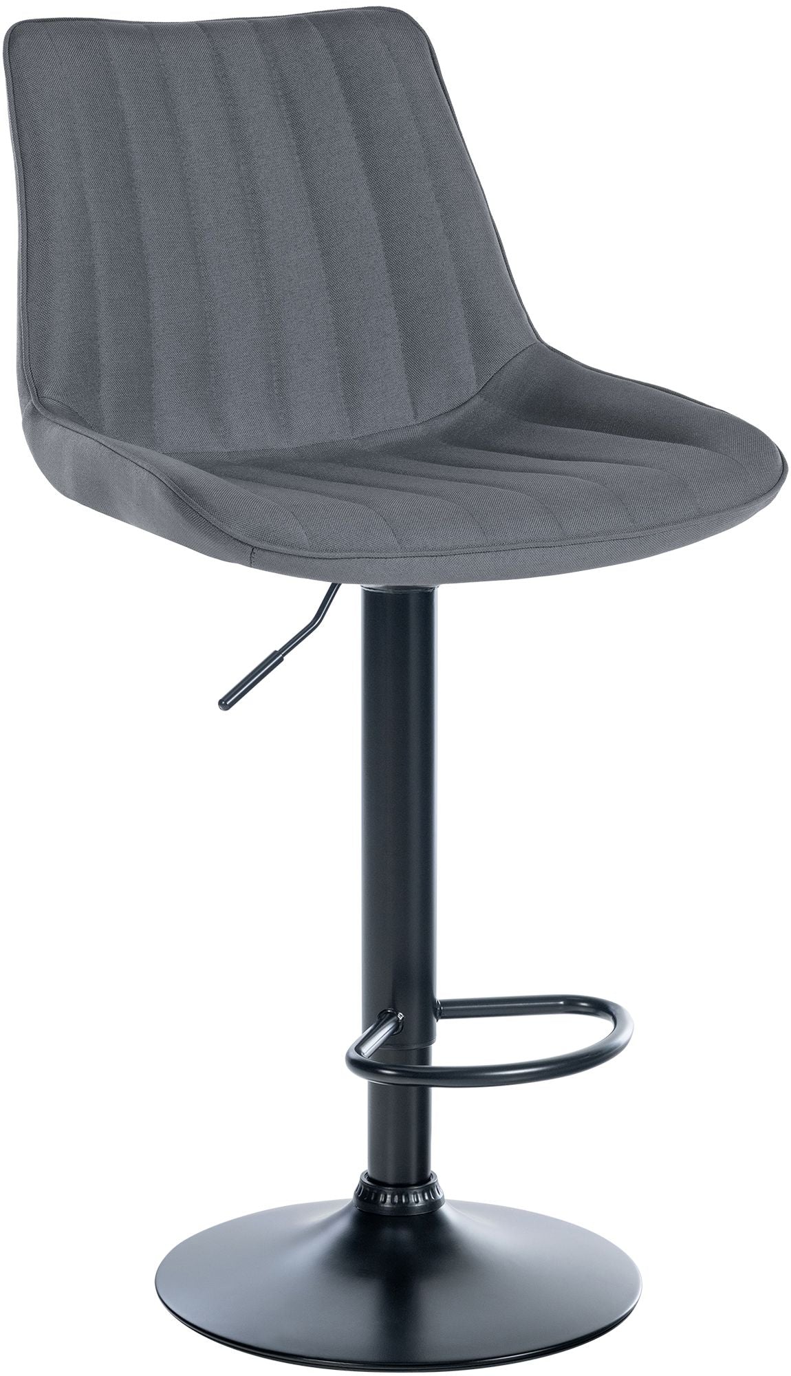 Barhocker Toni Stoff schwarz – Ansicht 17