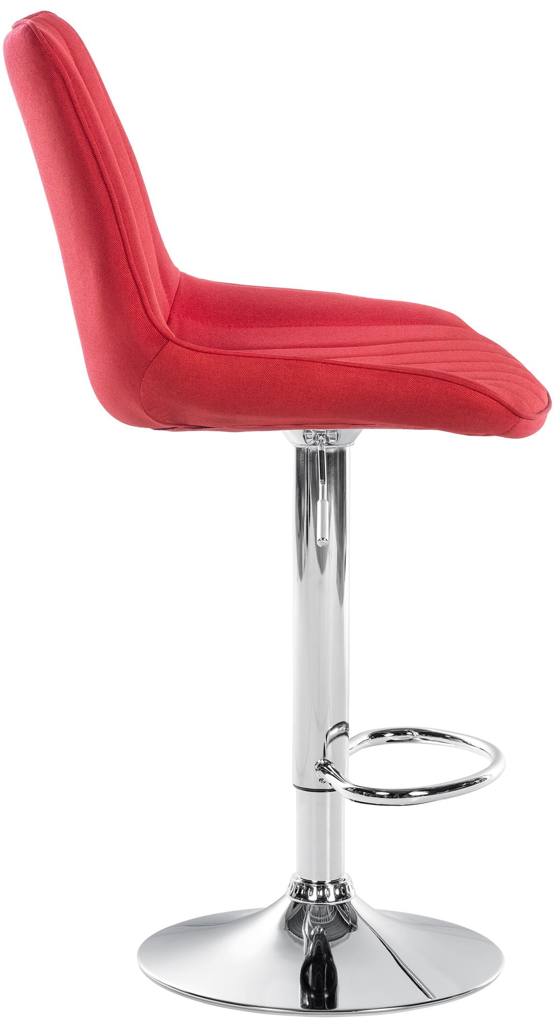Barhocker Toni Stoff chrom – Ansicht 4
