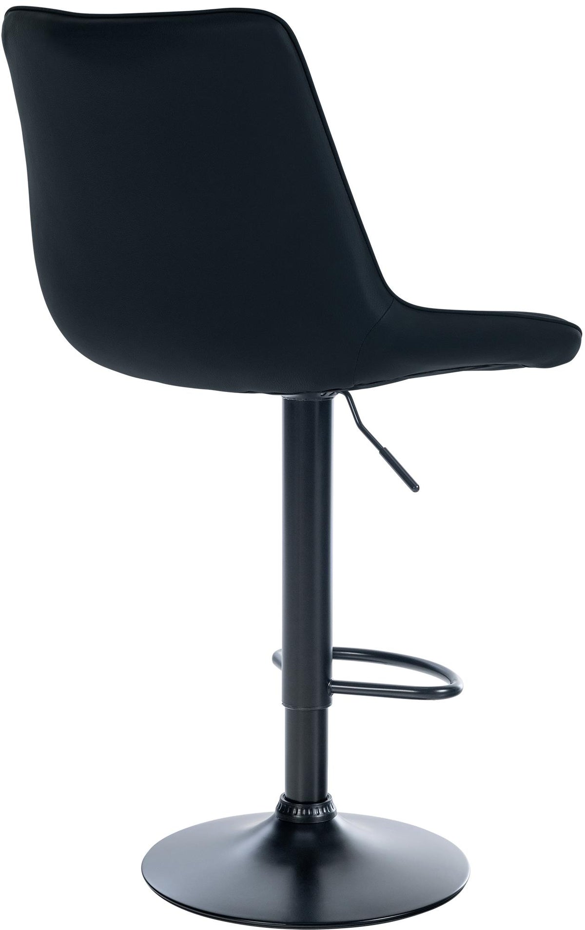 Barhocker Toni Kunstleder schwarz – Ansicht 5