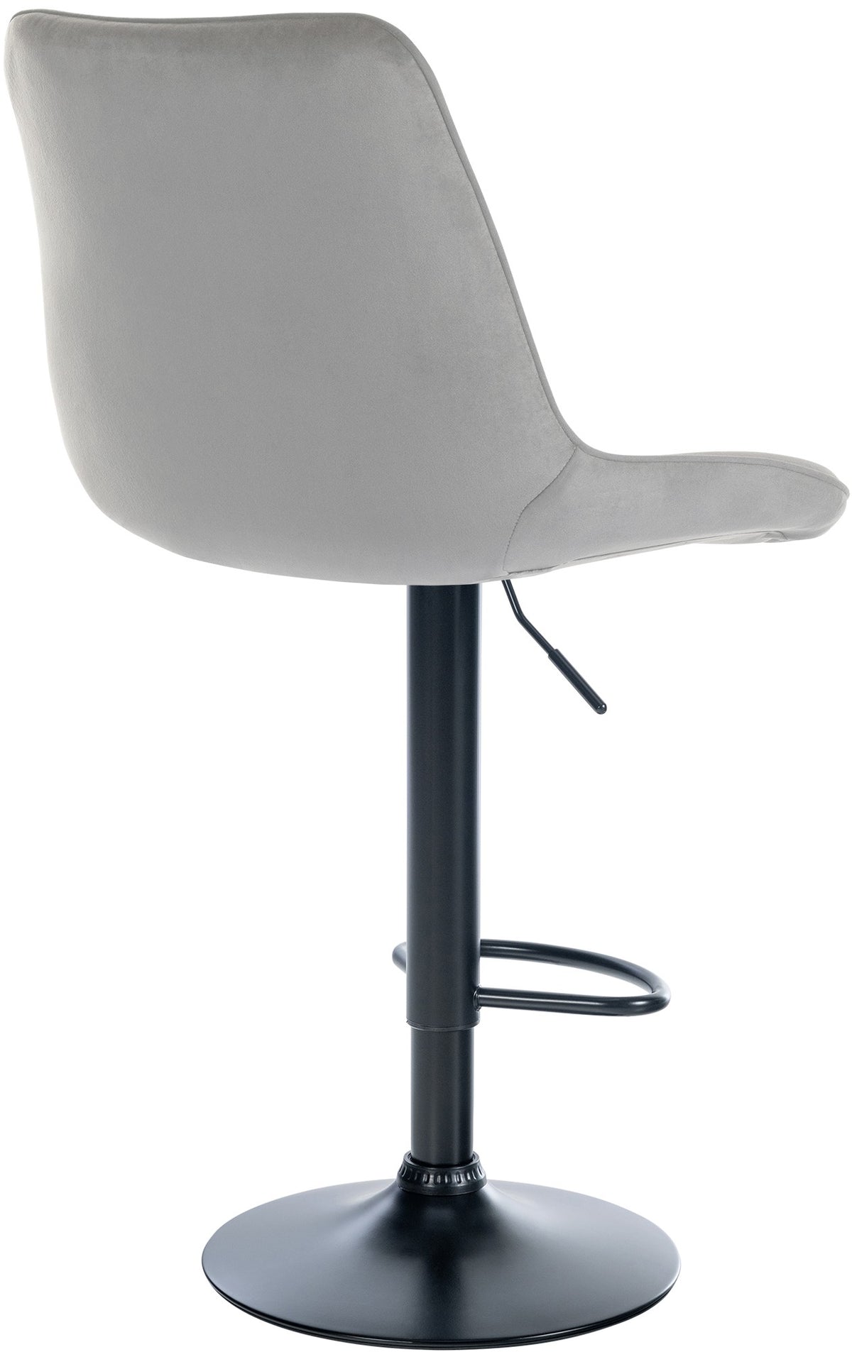 Barhocker Toni Samt schwarz – Ansicht 6