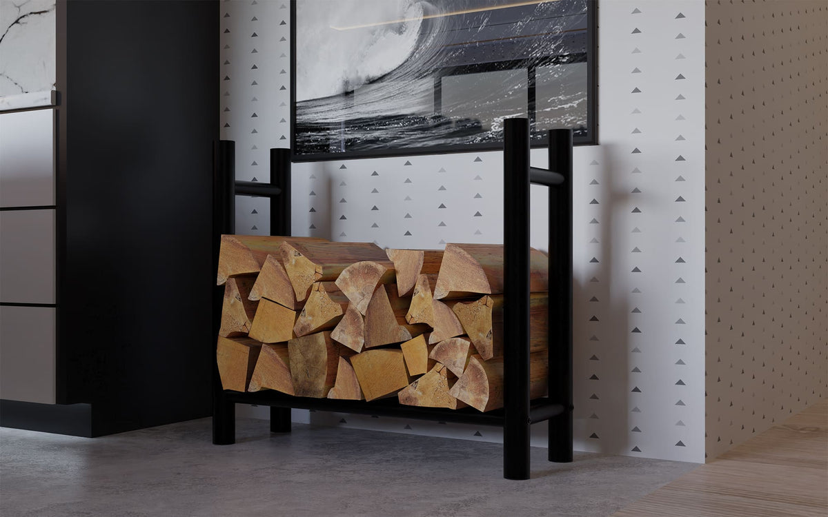 Kaminholzständer Medya rund 30x80x80 cm – Ansicht 3