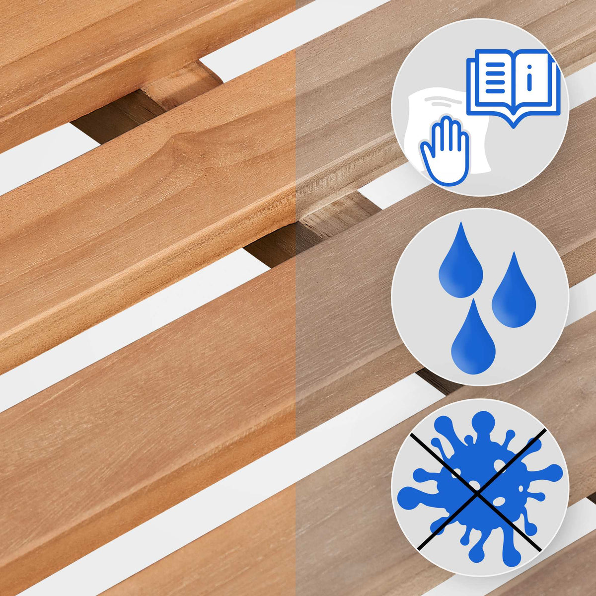 Teakbank Jackson V2 150 cm – Ansicht 5