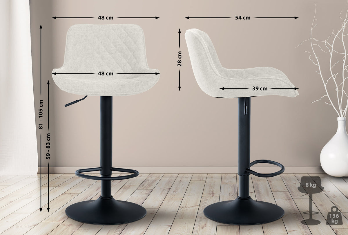 Barhocker Minosa Stoff – Ansicht 20