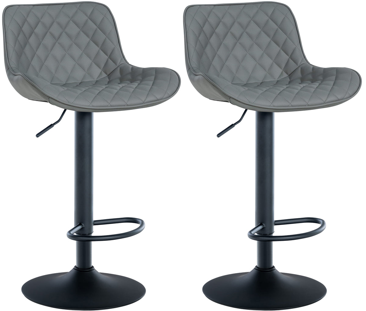 2er Set Barhocker Minosa Kunstleder – Ansicht 19