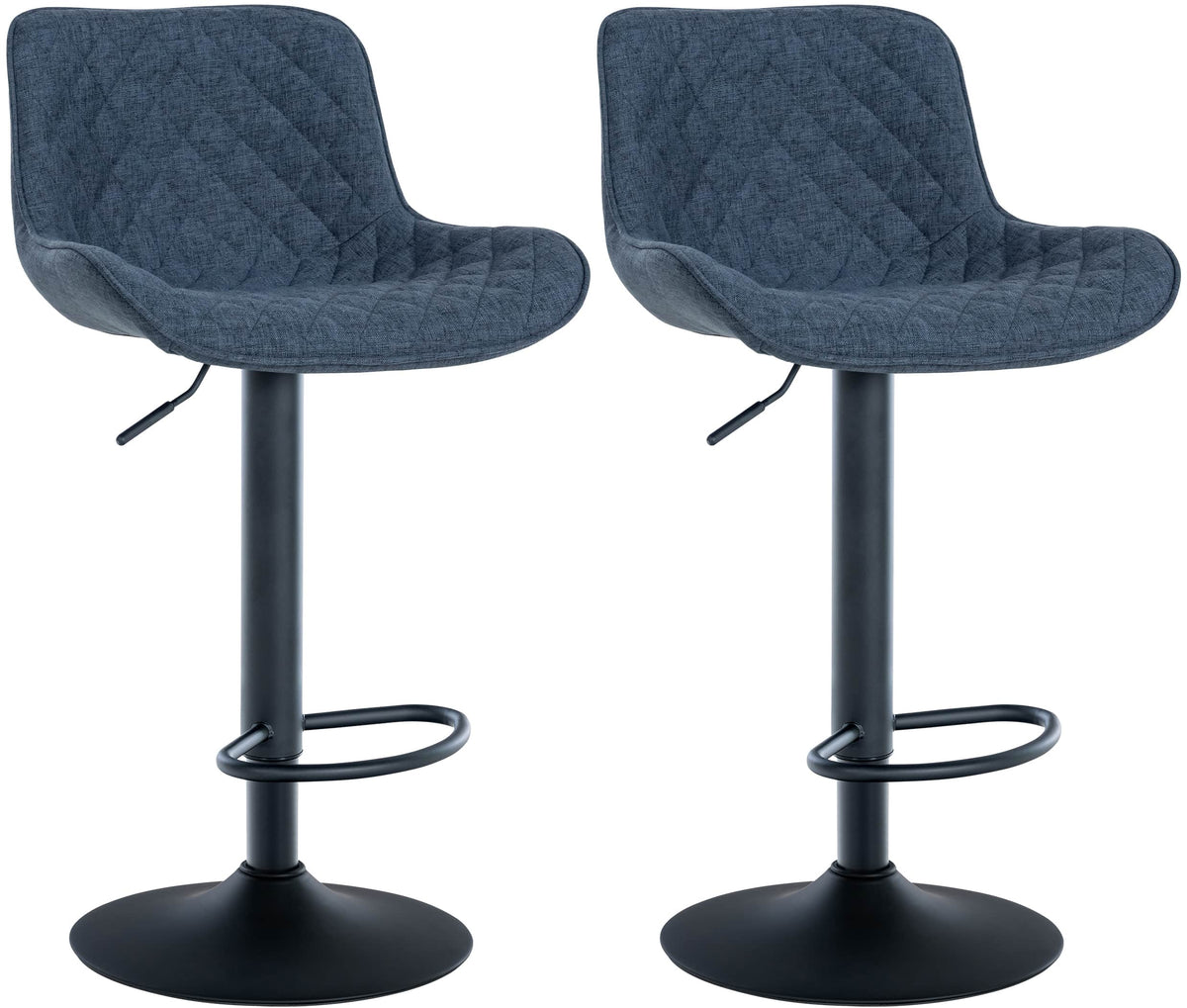 2er Set Barhocker Minosa Stoff – Ansicht 7