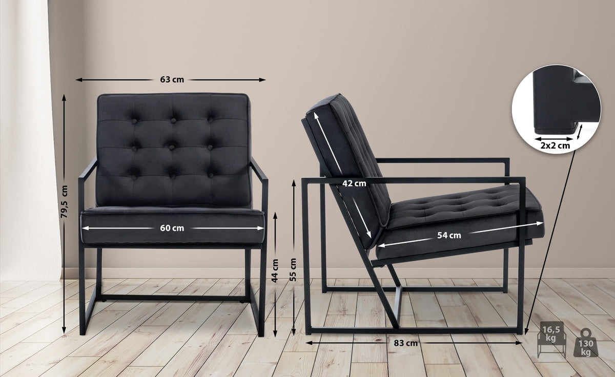 Lounger Avon Samt – Ansicht 9