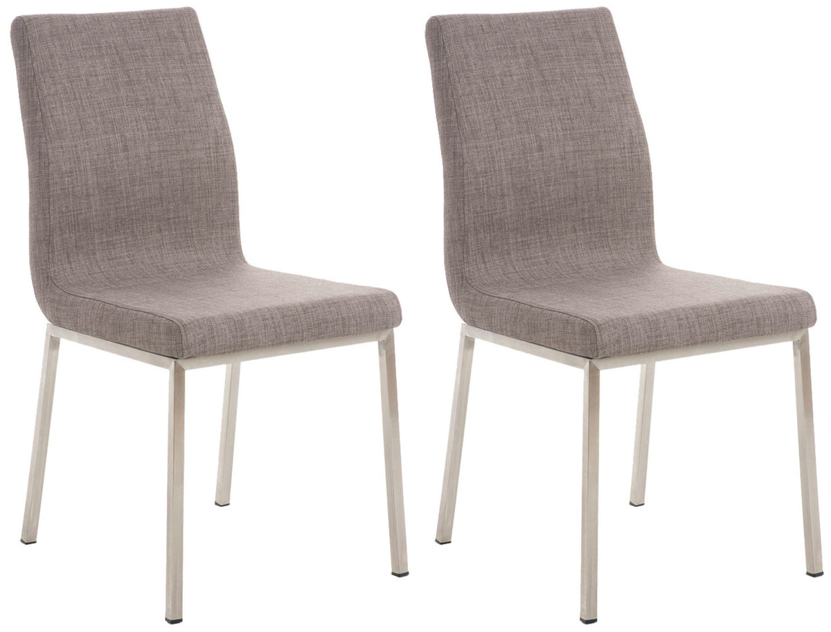 2er Set Esszimmerstühle Colmar Stoff – Ansicht 15