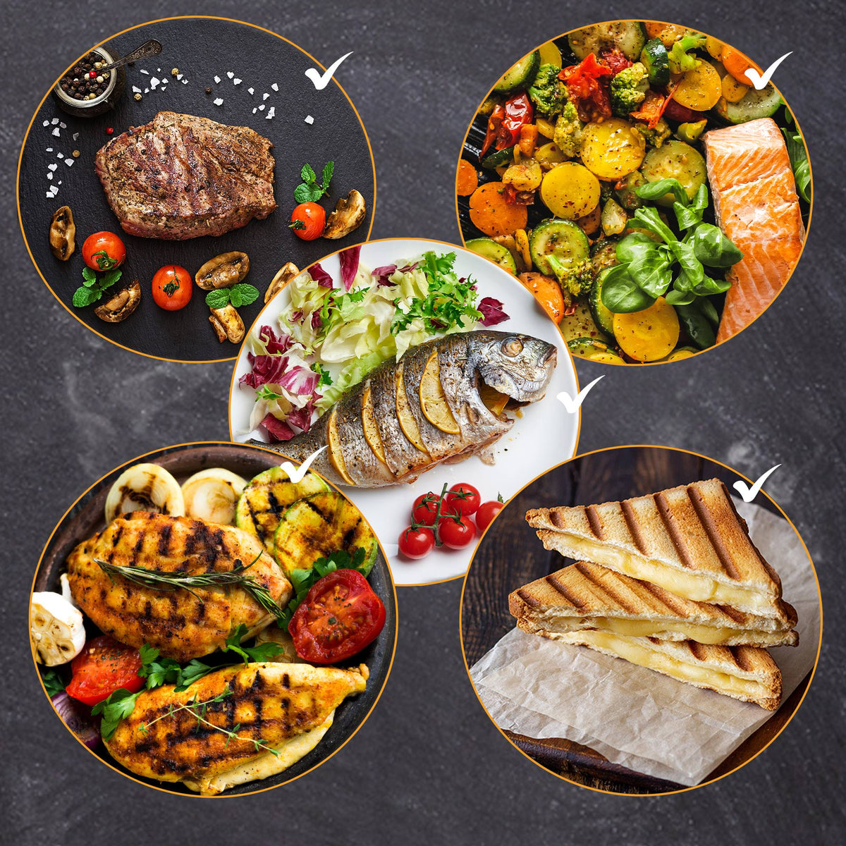 Grillrost Set 44,5x26 cm – Ansicht 6