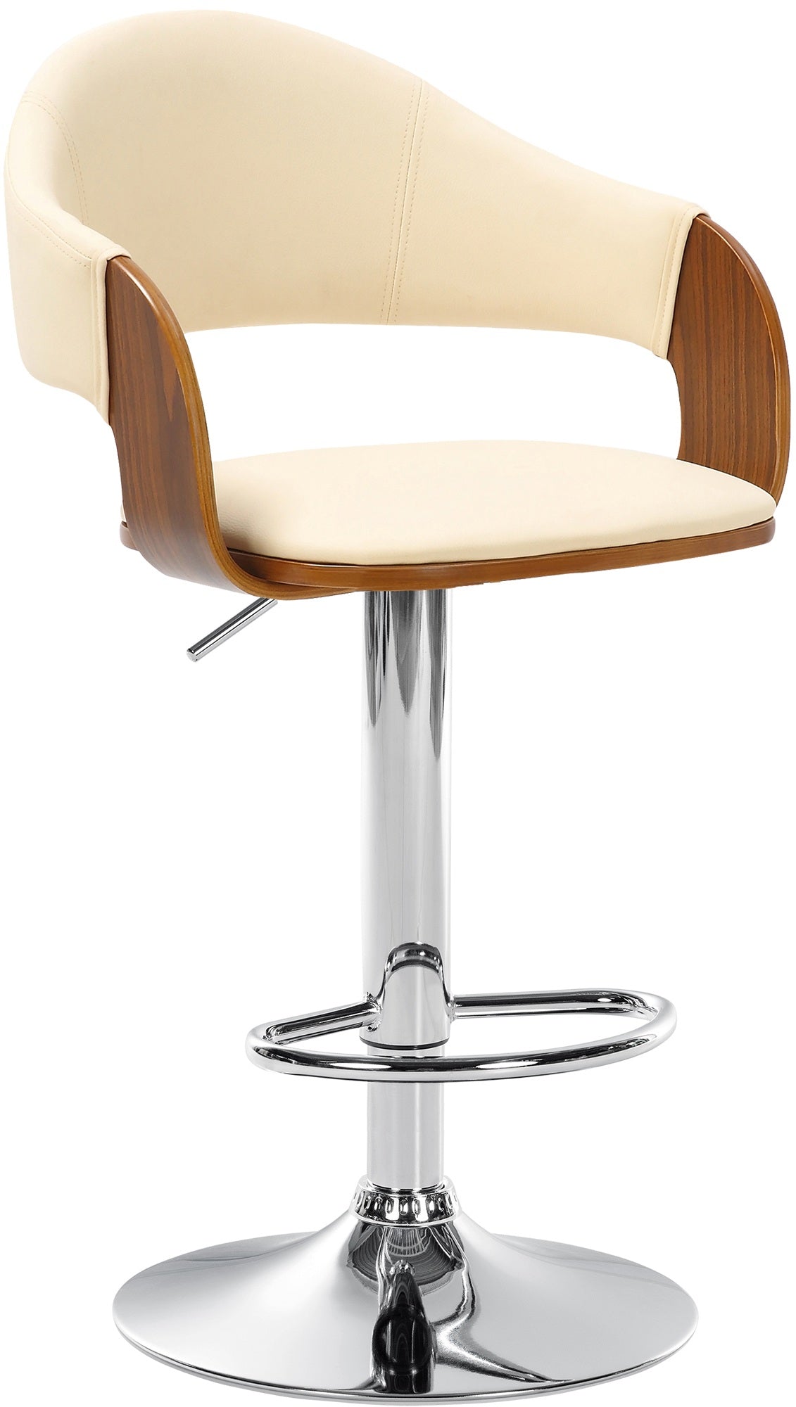Barhocker Nilse Kunstleder chrom
