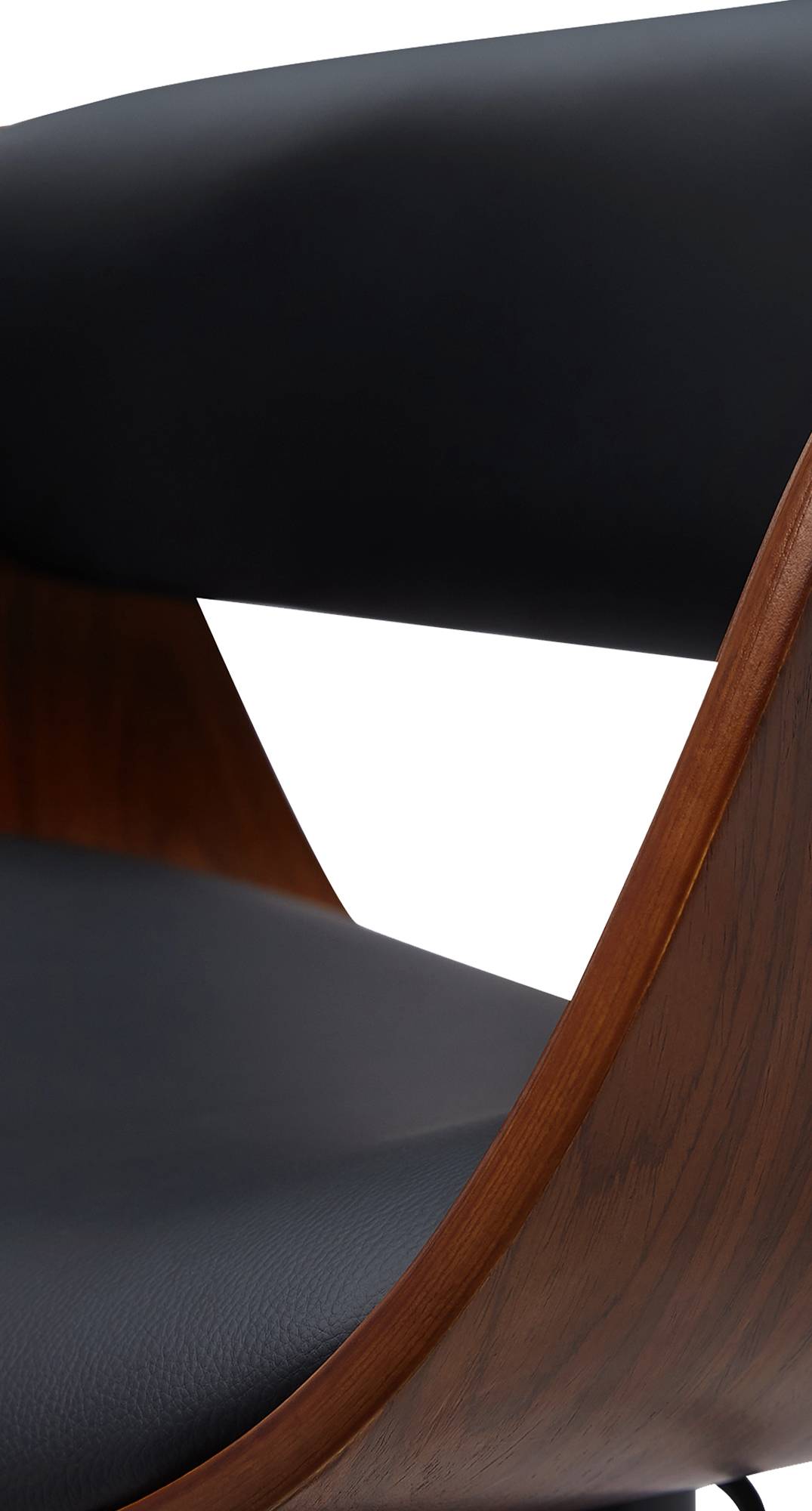 Barhocker Portmore Kunstleder schwarz – Ansicht 7