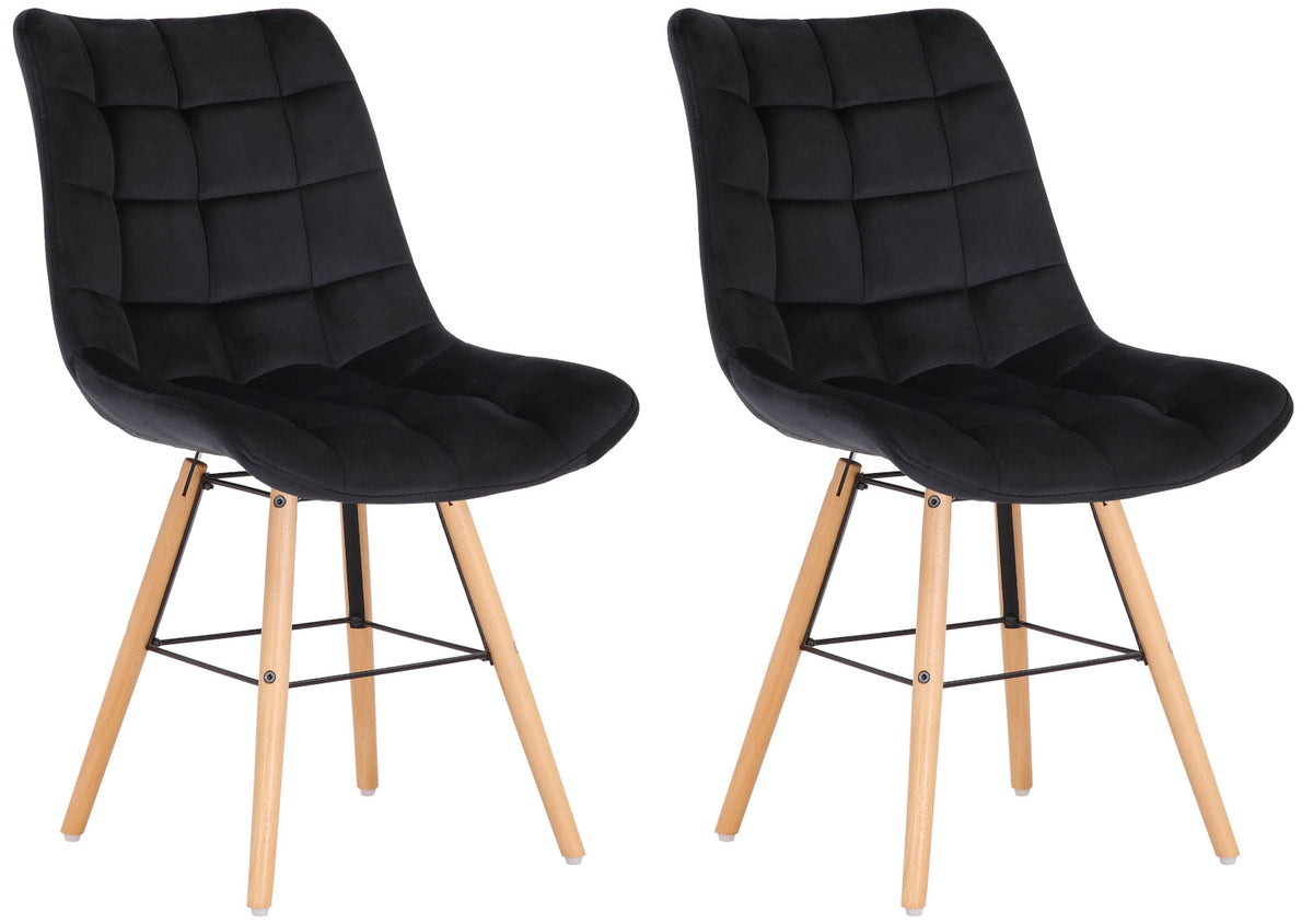 2er Set Stühle Leni Samt – Ansicht 9