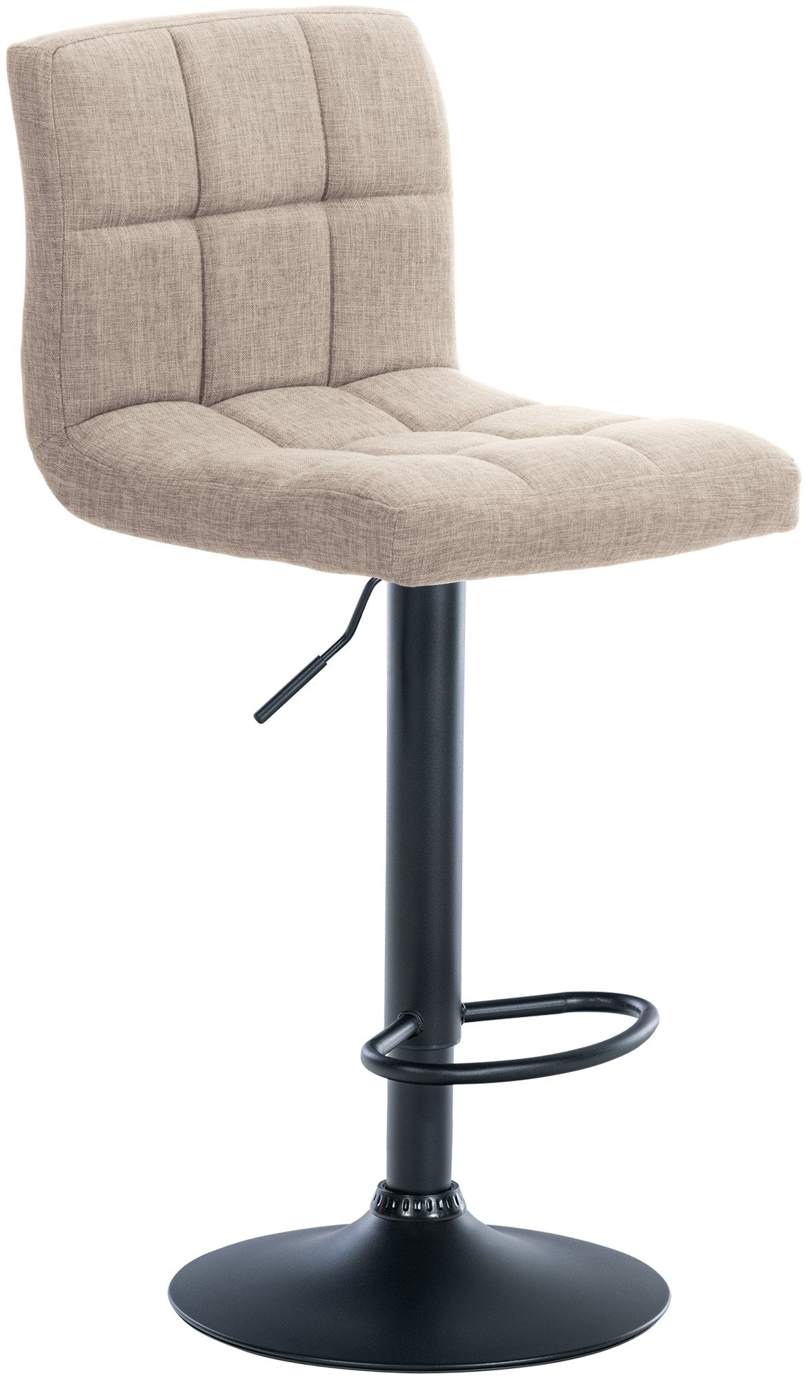 Barhocker Calma Stoff schwarz – Ansicht 11