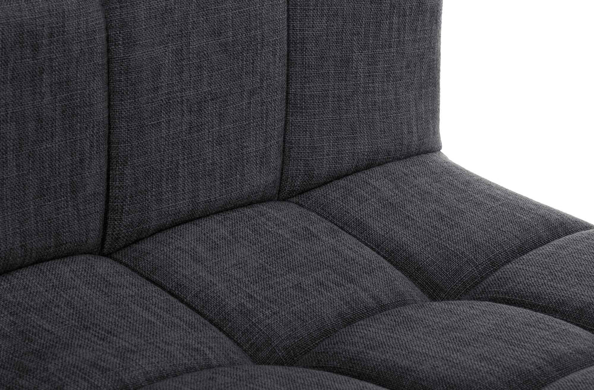 Barhocker Calma Stoff schwarz – Ansicht 20