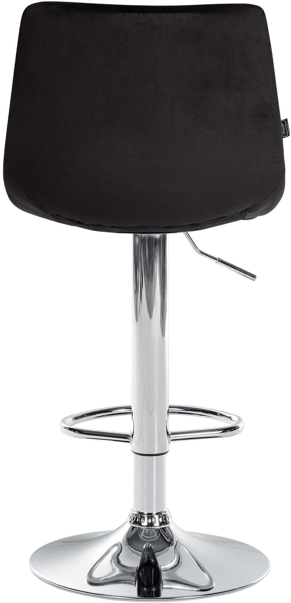 Barhocker Jerry Samt chrom – Ansicht 6