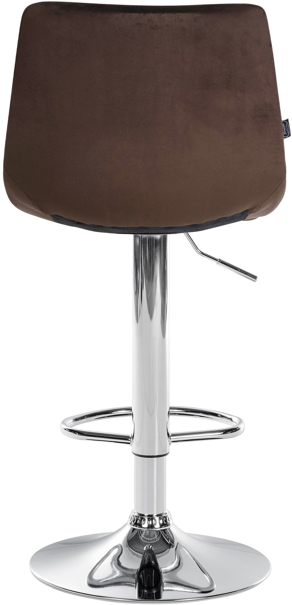 Barhocker Jerry Samt chrom – Ansicht 13