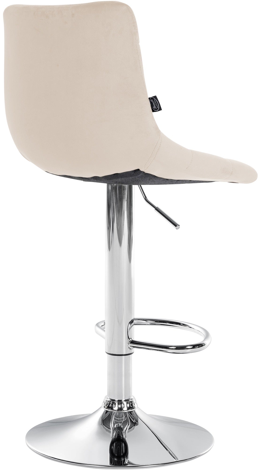 Barhocker Jerry Samt chrom – Ansicht 19