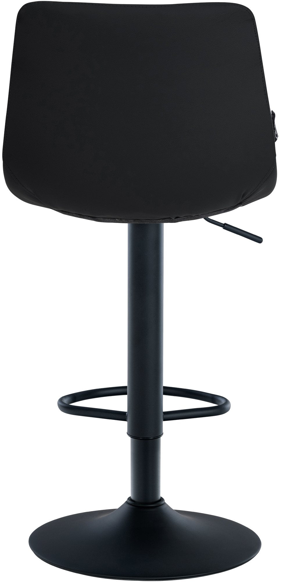 Barhocker Jerry Kunstleder schwarz – Ansicht 6
