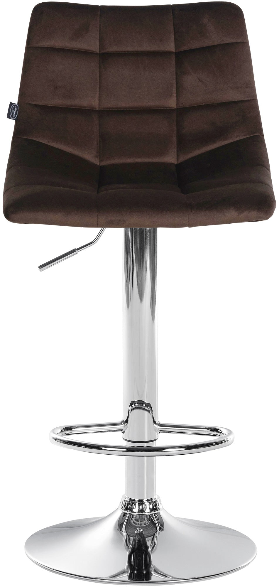 Barhocker Jerry Samt chrom – Ansicht 10