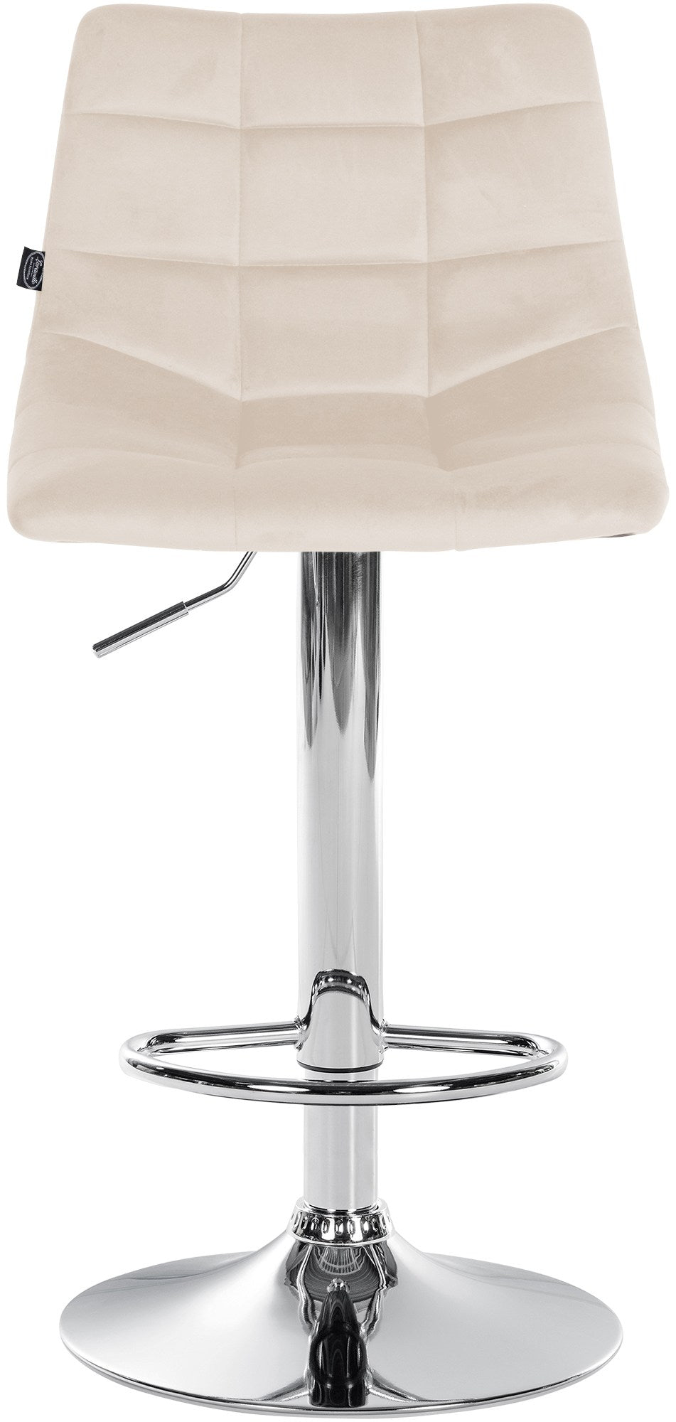 Barhocker Jerry Samt chrom – Ansicht 17