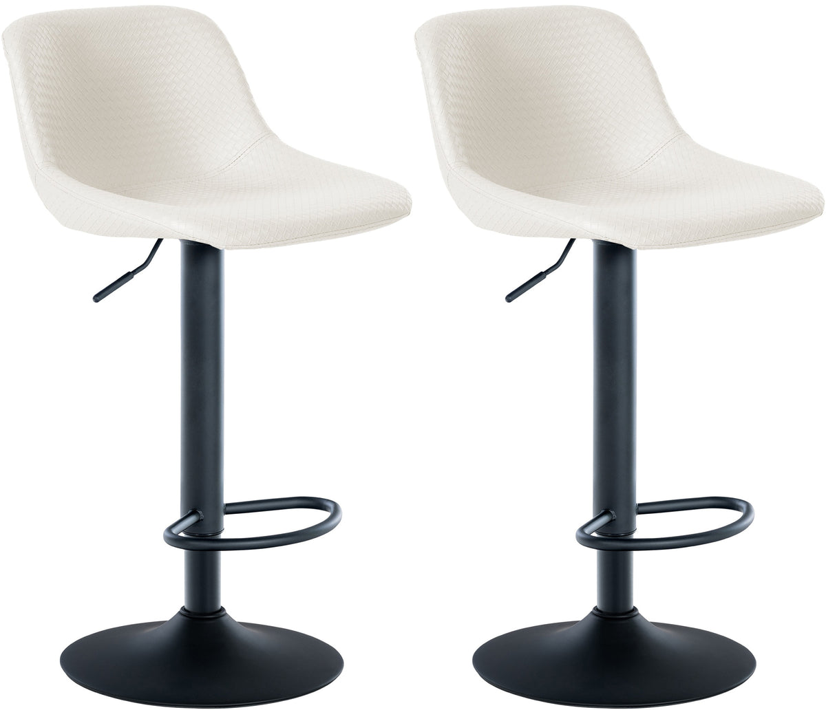 2er Set Barhocker Loft Kunstleder – Ansicht 17