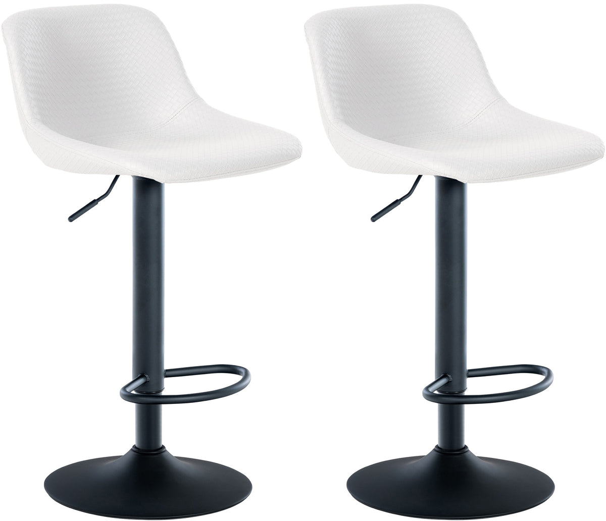 2er Set Barhocker Loft Kunstleder – Ansicht 9