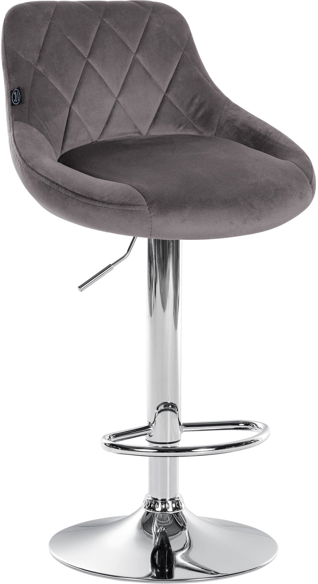 Barhocker Lazio Samt chrom – Ansicht 17