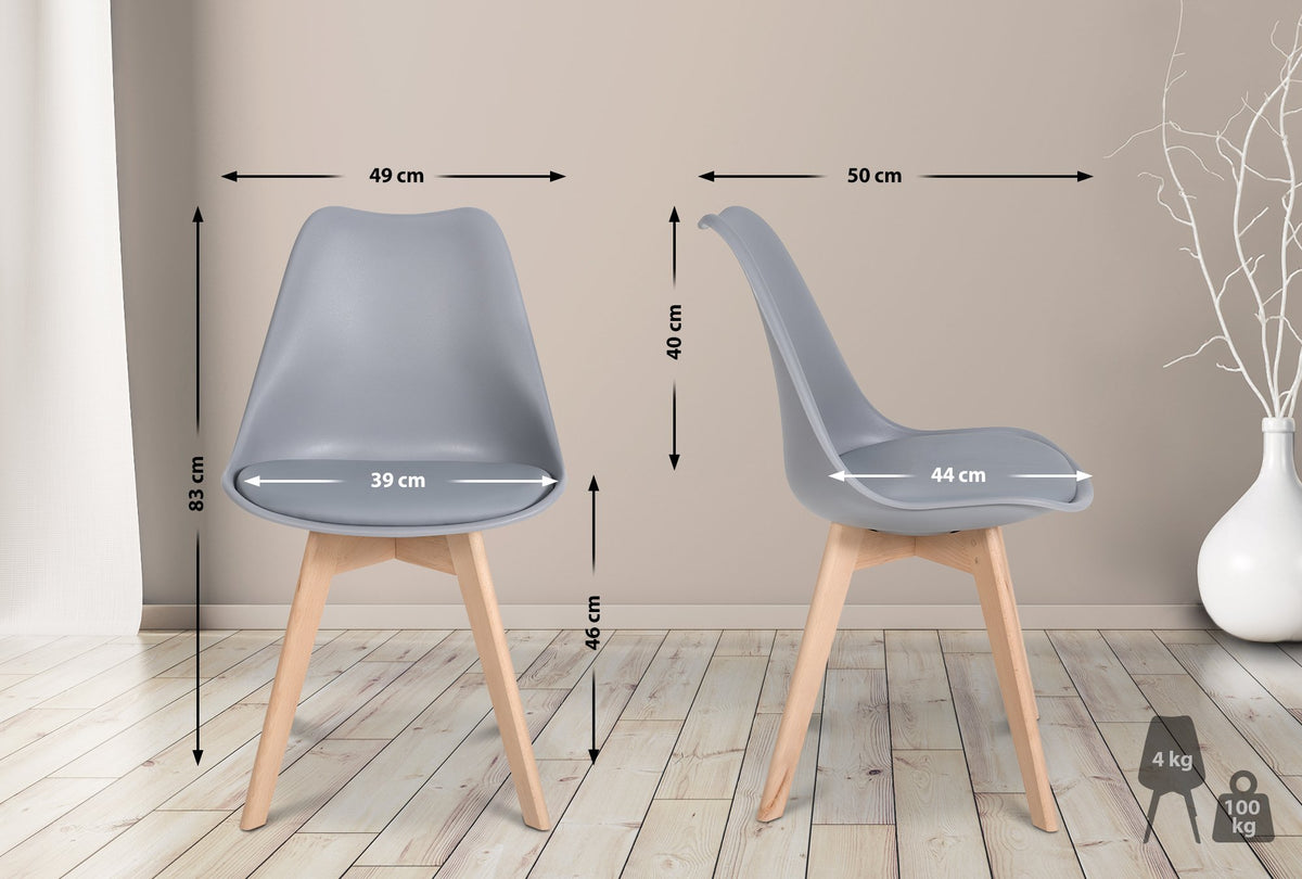 6er Set Esszimmerstuhl Ramsey – Ansicht 16