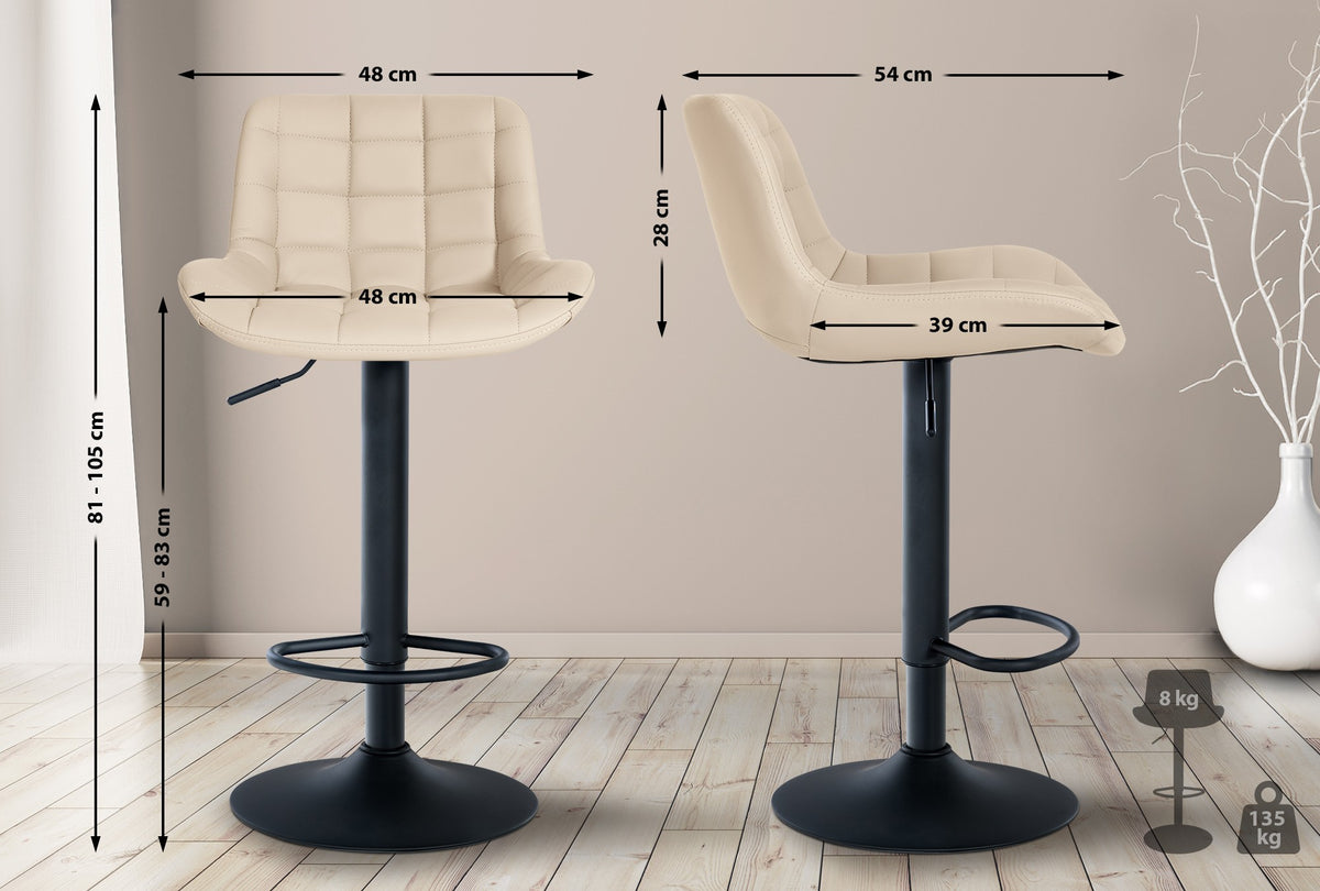 Barhocker Tover Kunstleder – Ansicht 16