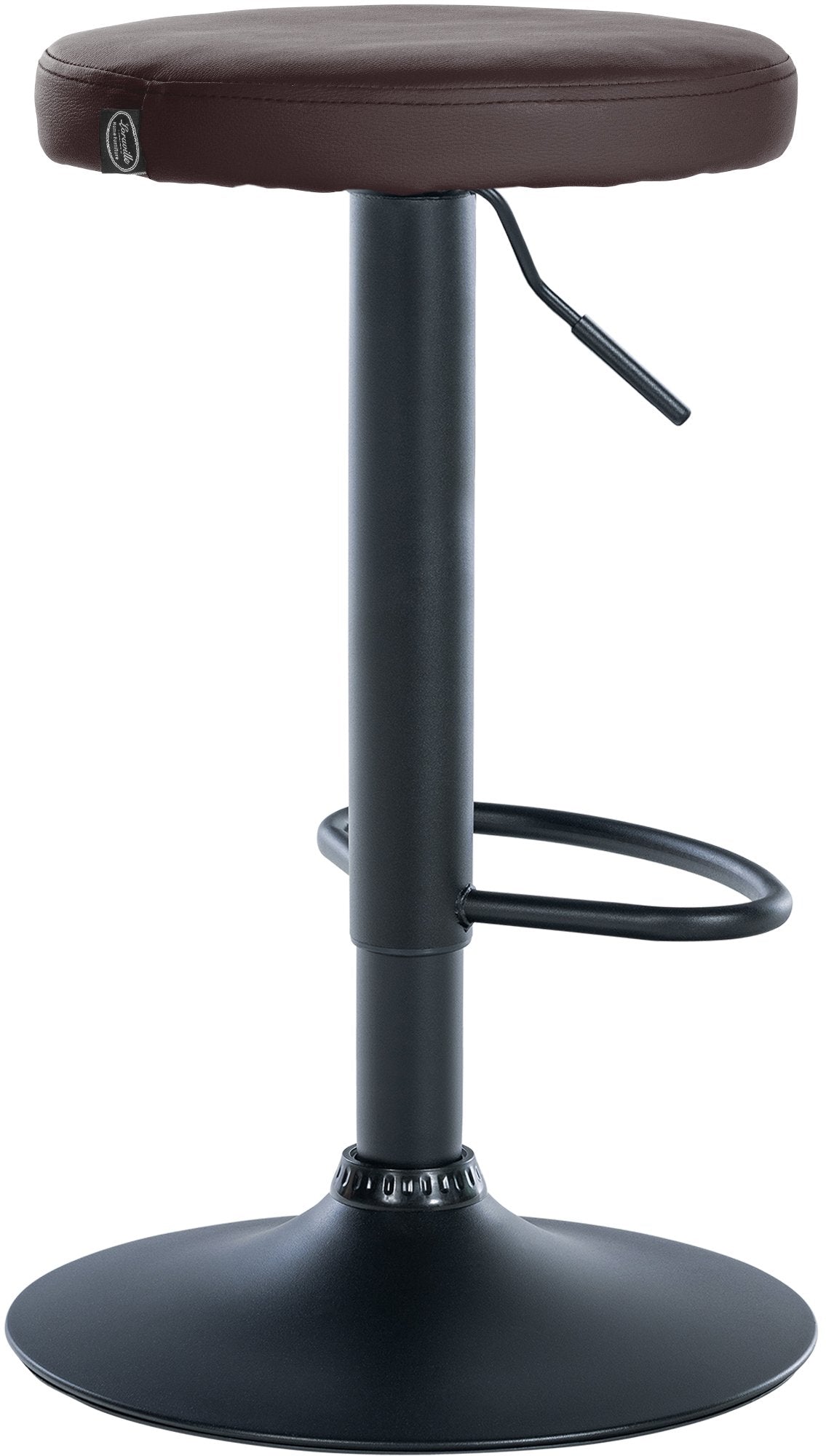 Barhocker Ponte Kunstleder schwarz – Ansicht 5