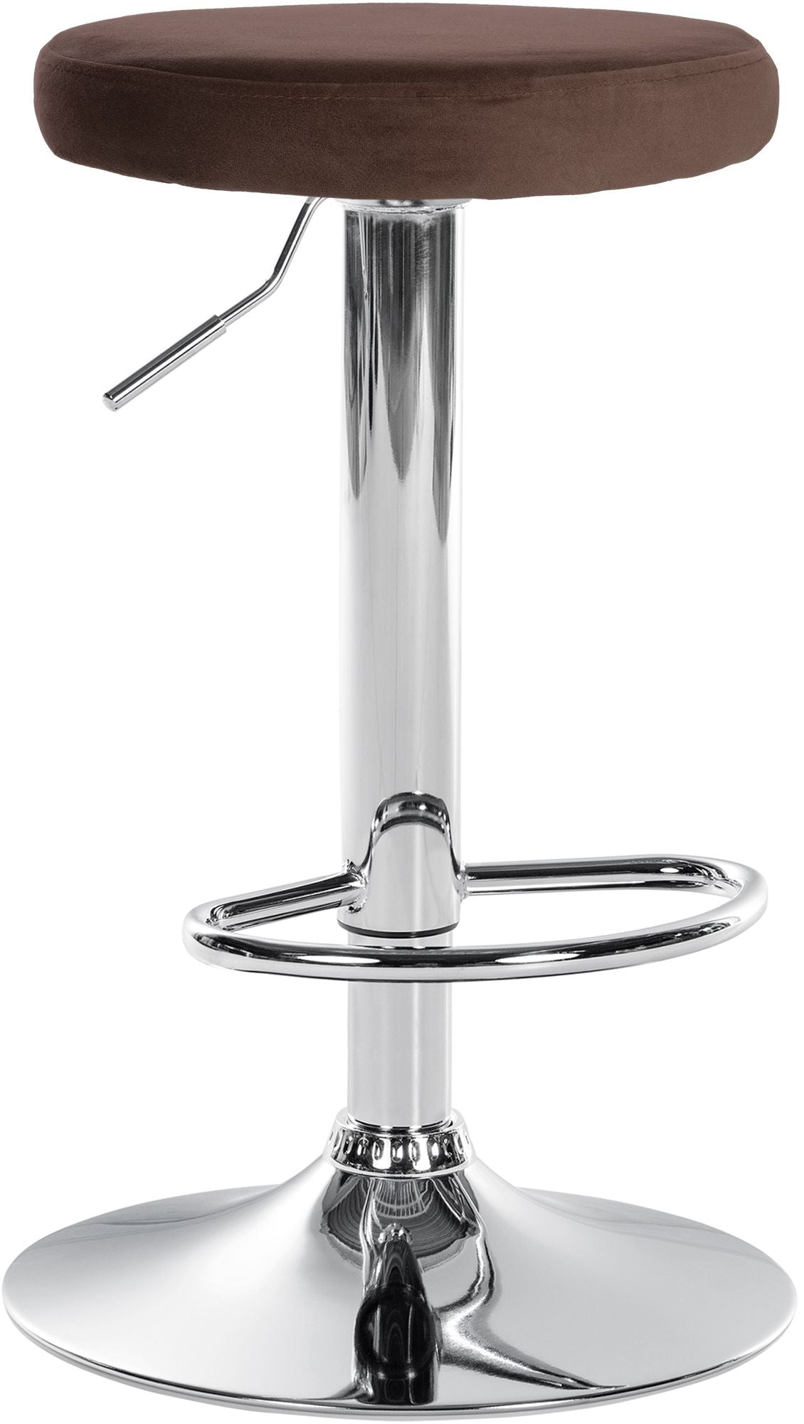 Barhocker Ponte Samt chrom