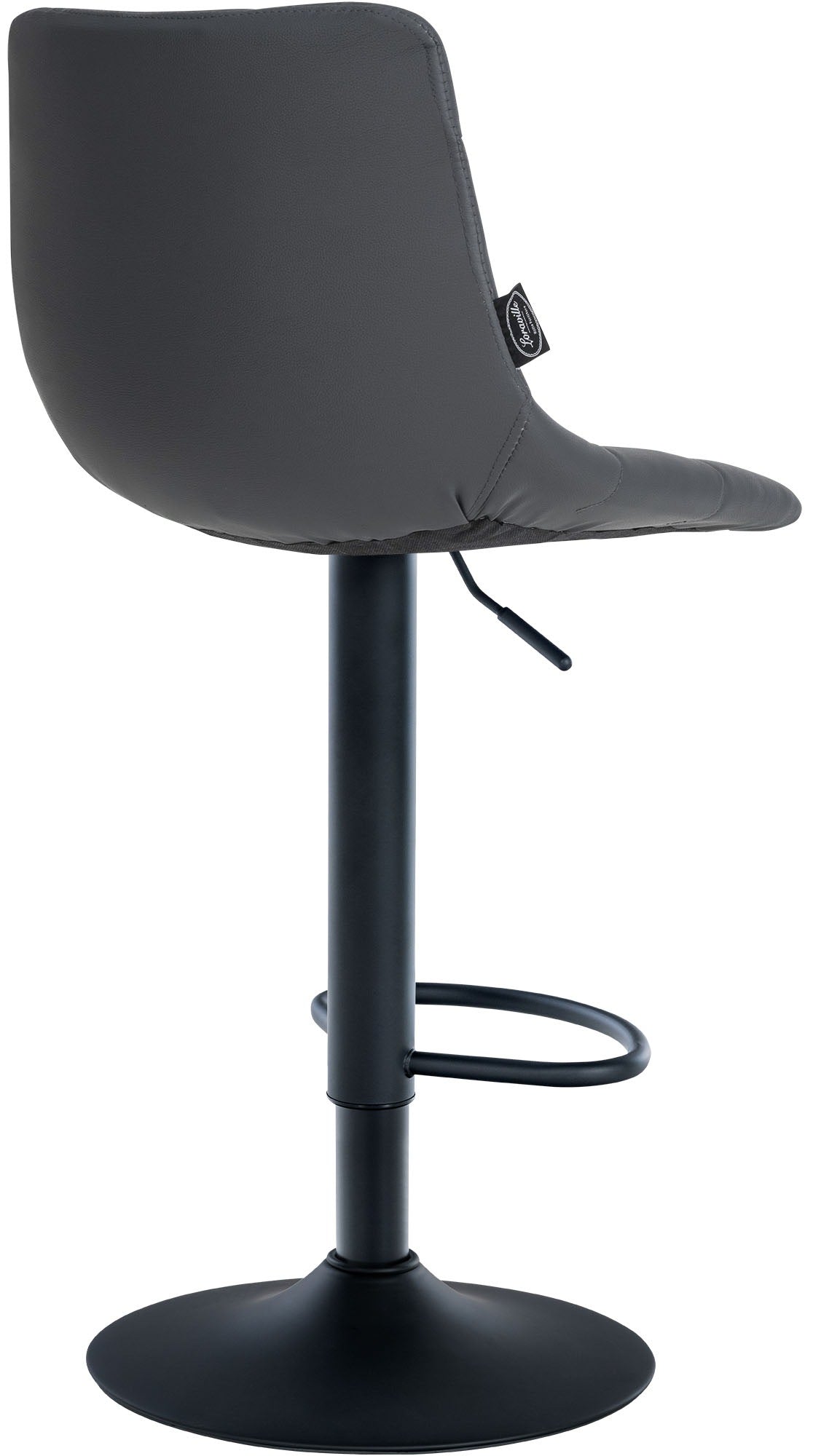 2er Set Barhocker Jerry Kunstleder schwarz – Ansicht 14