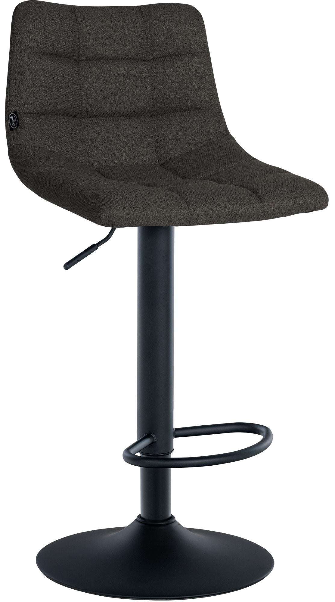 2er Set Barhocker Jerry Stoff schwarz – Ansicht 11