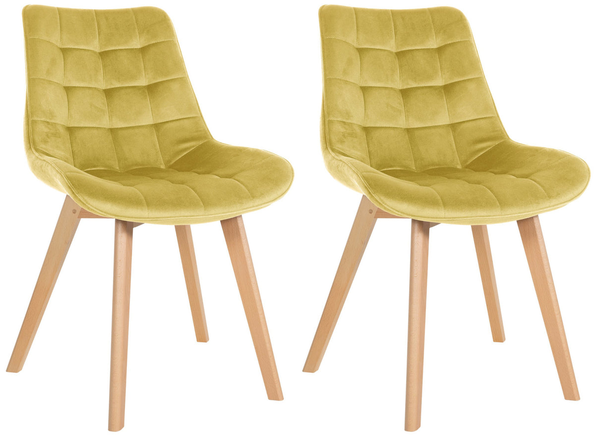 2er Set Stühle Brook Samt – Ansicht 16