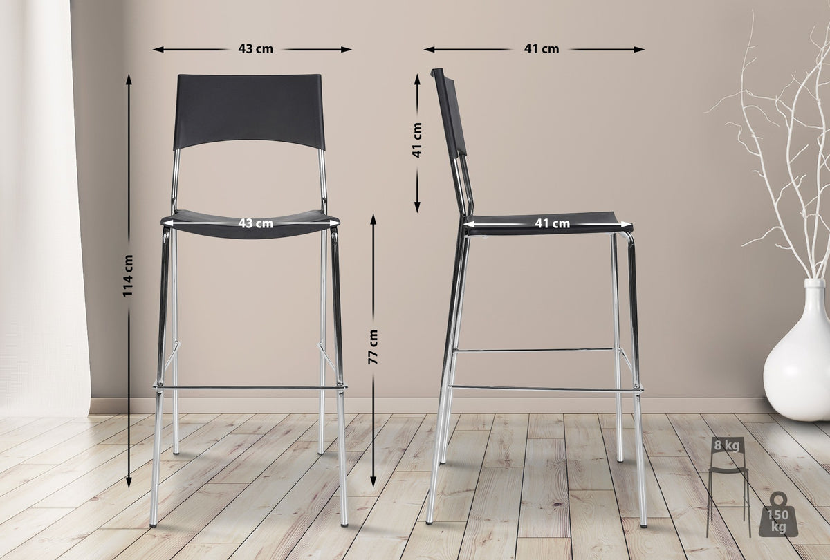 Barhocker Genua – Ansicht 2