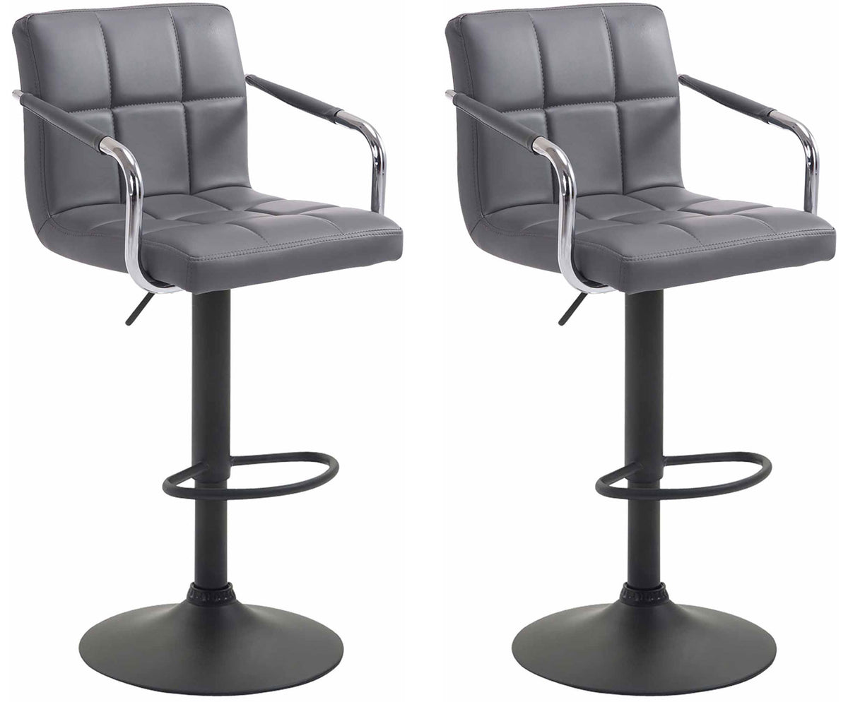 2er Set Barhocker Lucy V2 schwarz