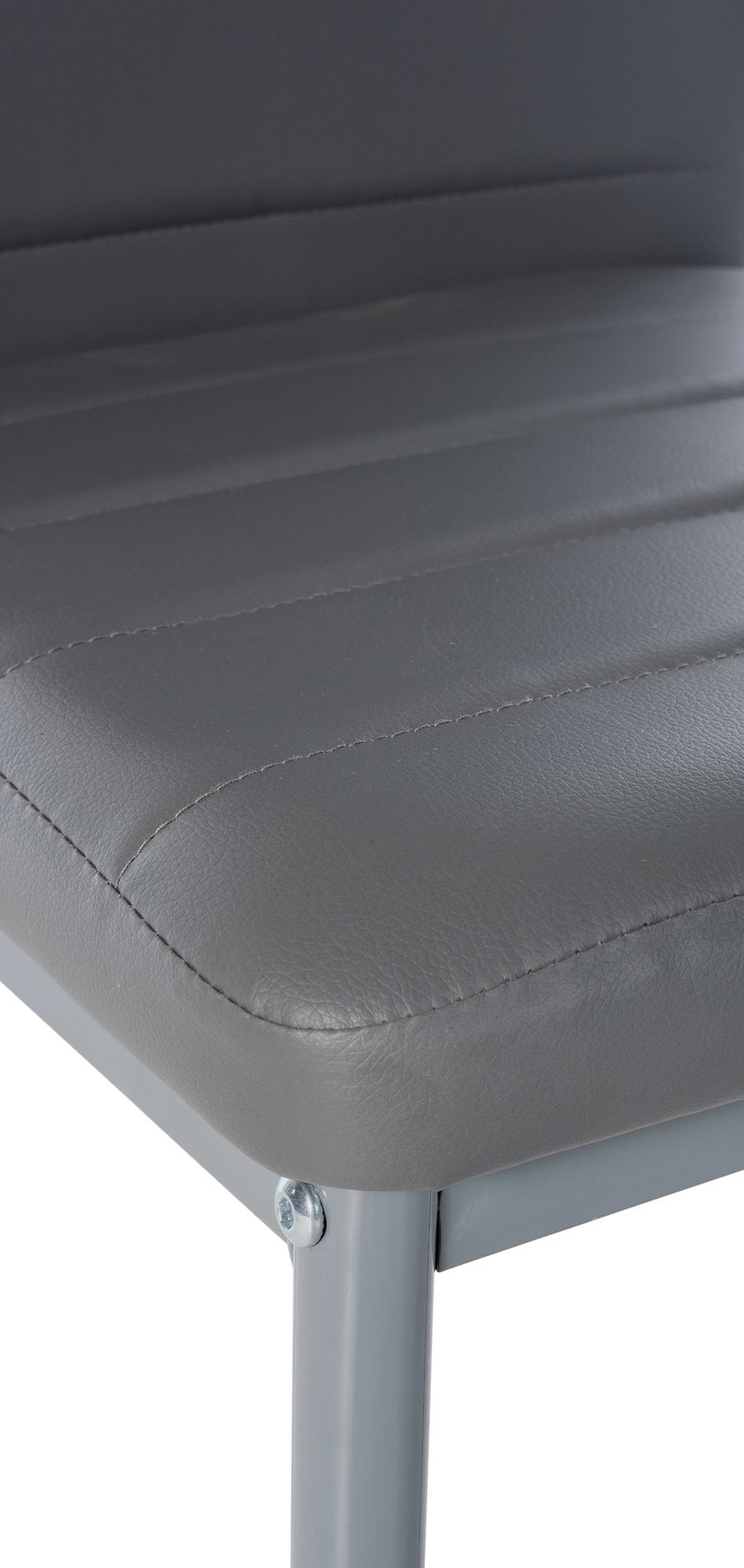 6er Set Esszimmerstühle Mayfair Kunstleder – Ansicht 15