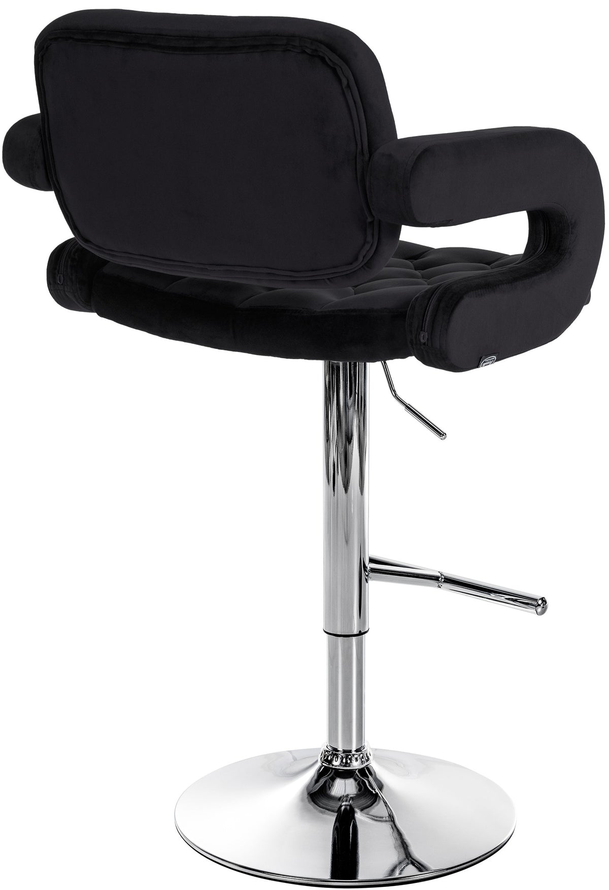 Barhocker Dublin Samt chrom – Ansicht 14