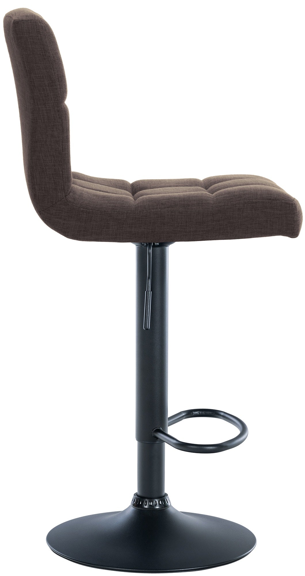 2er Set Barhocker Calma Stoff schwarz – Ansicht 13