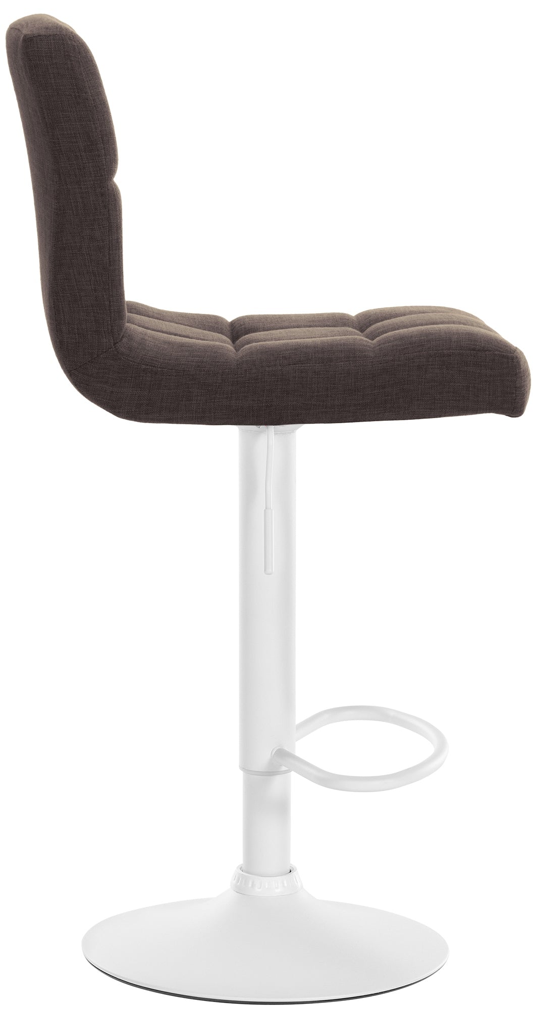 2er Set Barhocker Calma Stoff weiß – Ansicht 13