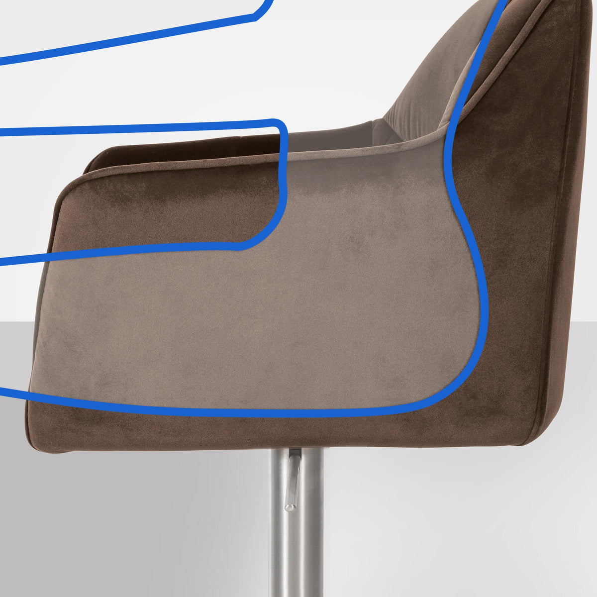 Barhocker Damaso E Samt – Ansicht 8