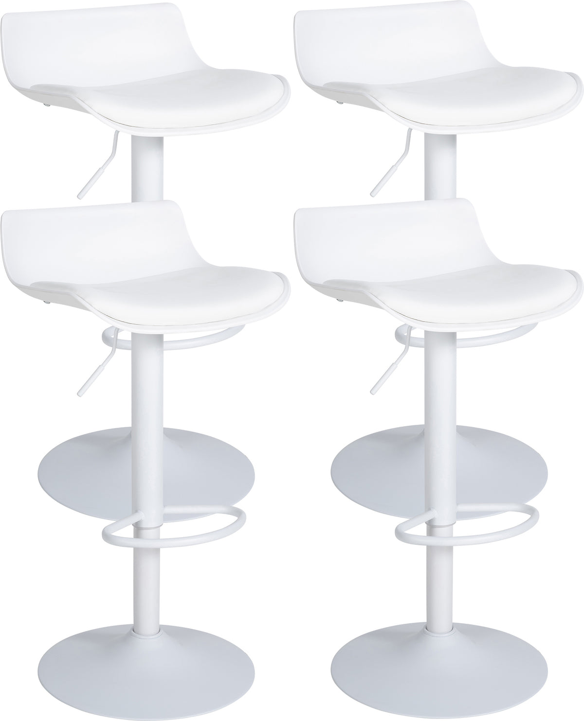 4er Set Barhocker Aveiro Kunstleder – Ansicht 8