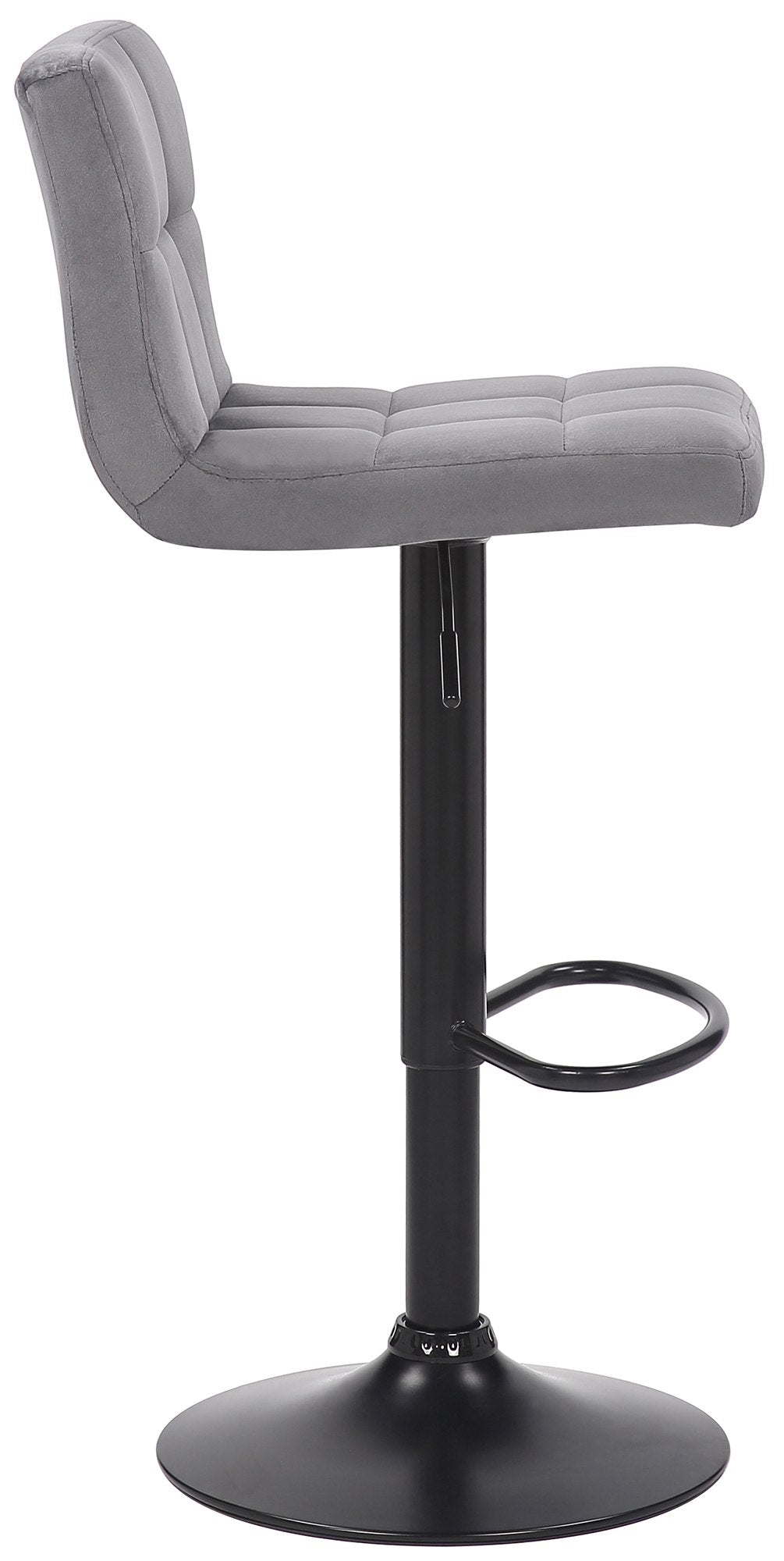 4er Set Barhocker Feni Samt – Ansicht 11