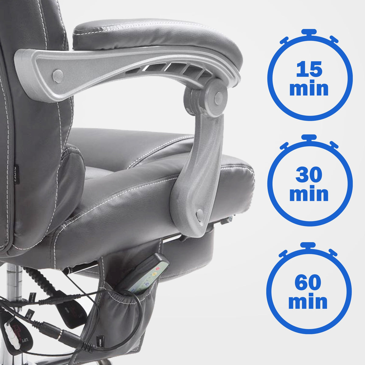 Bürostuhl Pacific mit Massagefunktion V2 – Ansicht 19